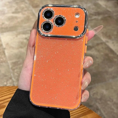 Luxury Shiny Glitter 2 in 1 Case for iPhone 17 Air 16 15 14 13 12 11 Pro Max Plus Shockproof Candy Soft Bright Protective Funda