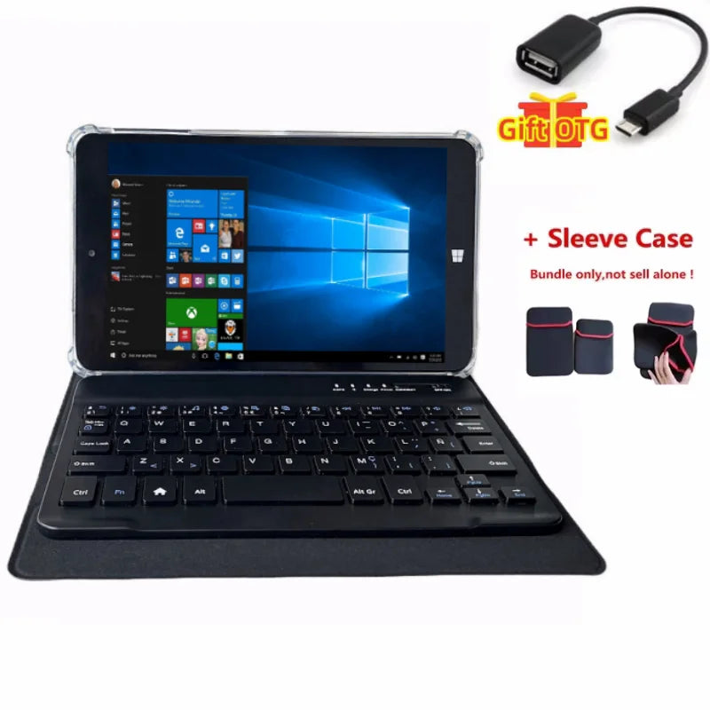 Free Drop Shipping 8'' Mini Tablets PC 1280x800IPS Quad Core 2GB RAM 32GB ROM Windows 10 Z8300 CPU Dual Cameras Wifi Netbook