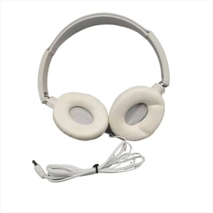 Flexible Wired Headphones HiFi Sound Music Stereo Over Ear Headset Noise Cancelling Adjustable Foldable Headphones