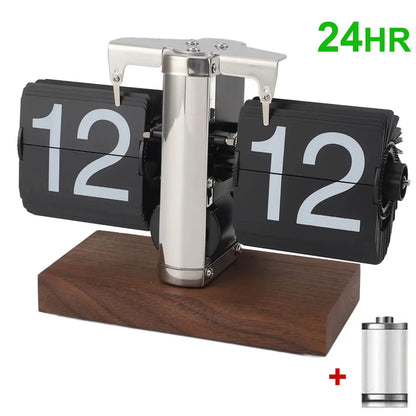 Automatically Page Turning Flipping Clock for Modern Home Office Decoration.Full of Sense of Technology.A Battery Included.