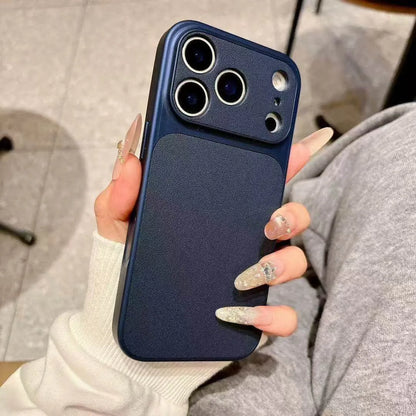 Luxury Matte Cortex Phone Case For iPhone 11 12 13 14 15 16 Pro Max Plus 17AIr Shockproof Bumper Back Cases Cover