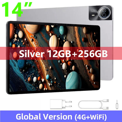 Nenmone Mpad15 14 Inch Tablet Android 15 16GB+512GB 1920*1200 4G Phone Call Tablet 14inch Bluetooth 5G WiFi Pad 12000mAh 32MP
