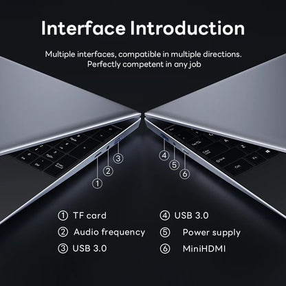 14.1" Windows 11 Laptop Intel Core i9 10980HK 4K HD Screen 16GB RAM 1TB 2TB SSD Gaming laptops PC Office Portable Computer Game