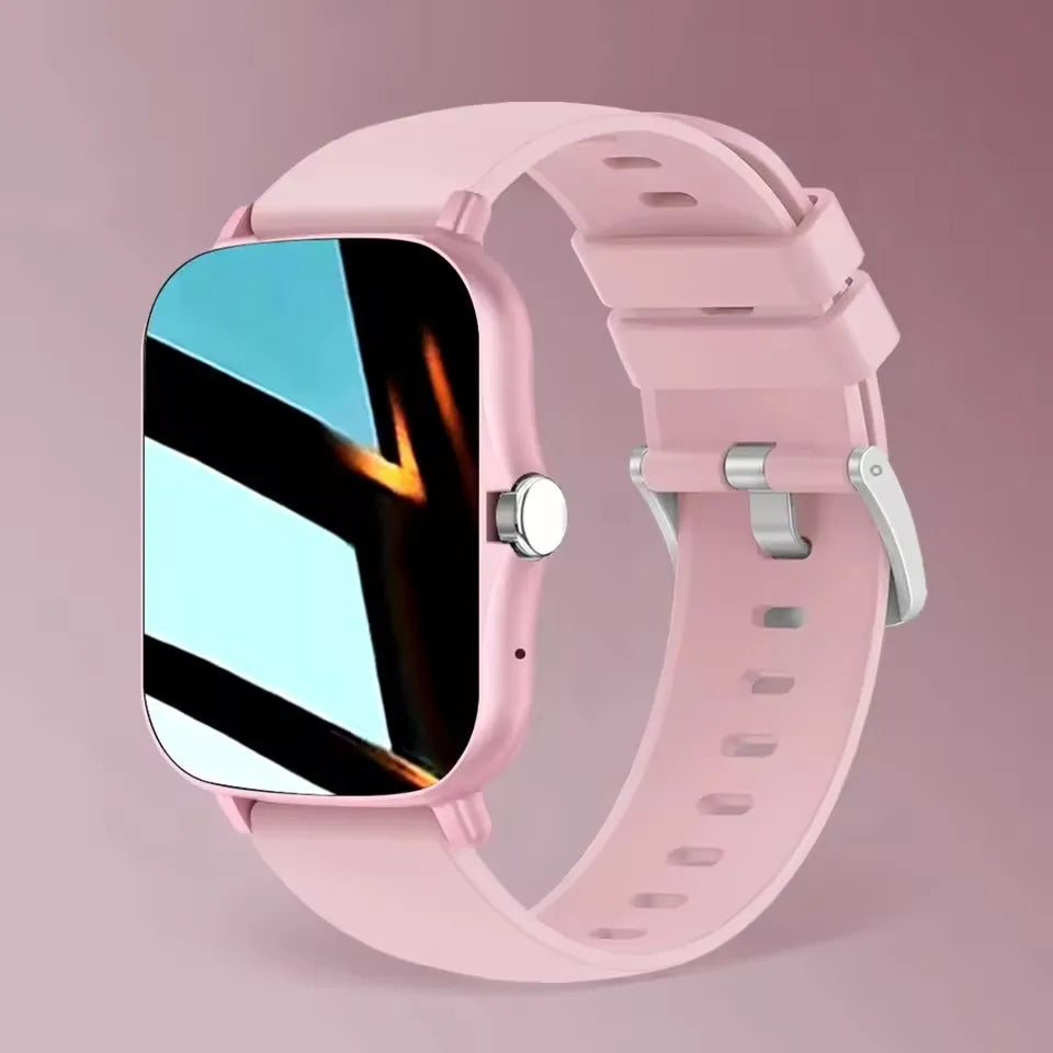 Smart Watch 1.83" Hd Screen Bluetooth Call Heart Rate Blood Oxygen Health Monitor Sports Smartwatch Women Men Holiday Gifts New