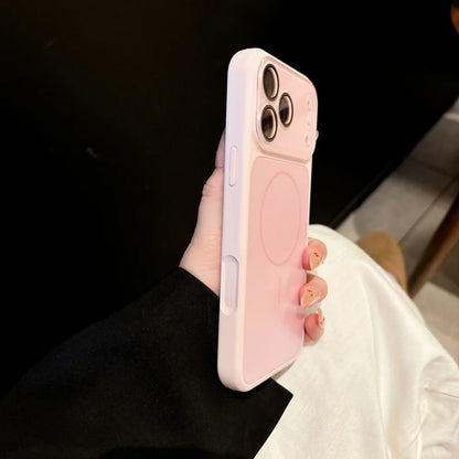 Liquid Silicone Instantly Transforms into for iPhone 17 Series Cases for iPhone 17 Pro Max 16 15 14 13 Pro Max Magnetic Cover