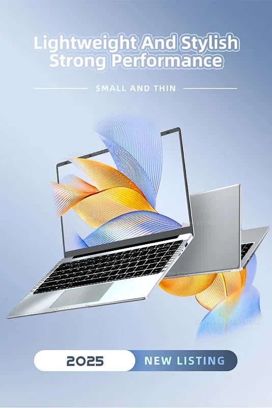2026 14.1" Laptop Computer Intel Atom A3950 Windows 11 Pro Laptops Gaming 1920*1080 HD DDR4 16GB SSD 1TB Portable Notebook PC