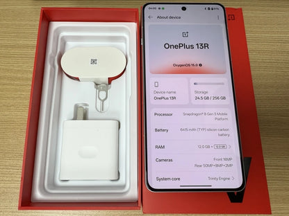 Unlocked OnePlus Ace5 Mobile Phone 6.78" AMOLED 120HZ 80W Charge 50.0MP Camera Snapdragon 8 Gen 3 Android 15.0 OTA