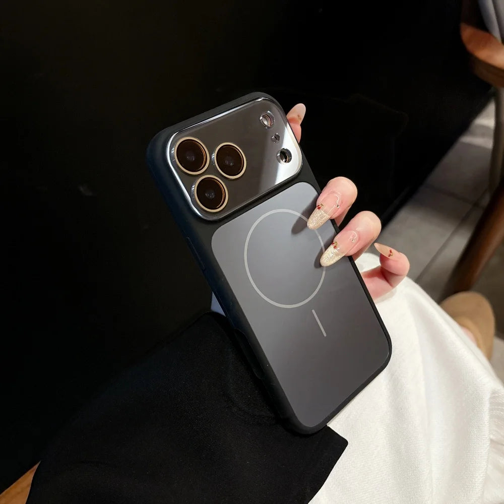 Liquid Silicone Instantly Transforms into for iPhone 17 Series Cases for iPhone 17 Pro Max 16 15 14 13 Pro Max Magnetic Cover