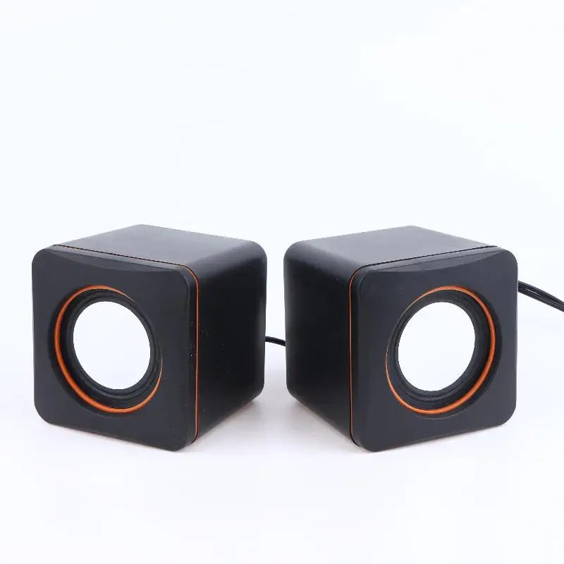 【SSummer10】Computer Speakers Stereo Microphone Audio PC Speaker USB Wired With LED Light For Desktop Computers PC Laptops【SS】
