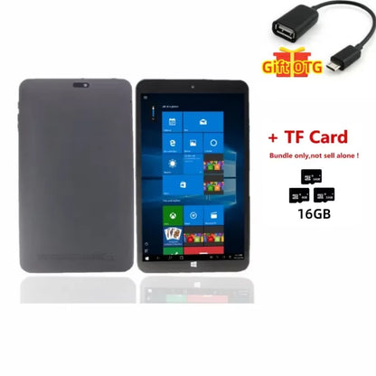 Free Drop Shipping 8'' Mini Tablets PC 1280x800IPS Quad Core 2GB RAM 32GB ROM Windows 10 Z8300 CPU Dual Cameras Wifi Netbook
