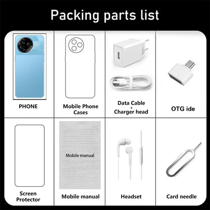 New F7 Ultra Original Smartphone 7.3inch 5G Cell Phone 7800mAh Android 15  Dual SIM Card Cellphones Global Version Mobile Phones