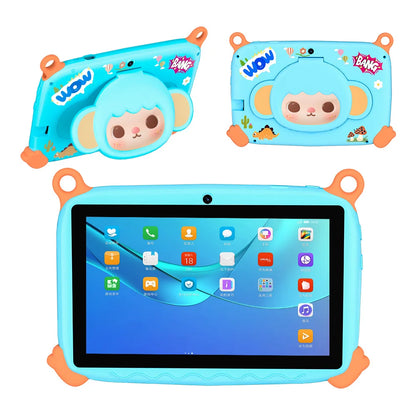 2026 Global Version 7 Inch 5G WiFi Kids' tablet Quad Core 4GB RAM 64GB ROM Dual Cameras Children's Gifts Tablets Android 13.0