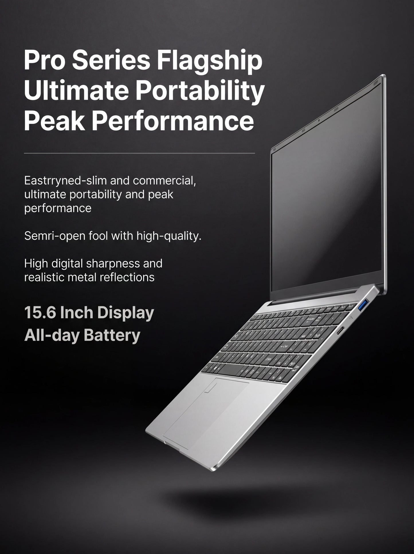 2026 New Core i9 9880H Windows 11 Pro Laptop 32GB RAM 2TB SSD for Gaming Office Studio High-Speed Notebook 5000mAh