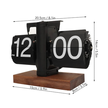 Automatically Page Turning Flipping Clock for Modern Home Office Decoration.Full of Sense of Technology.A Battery Included.