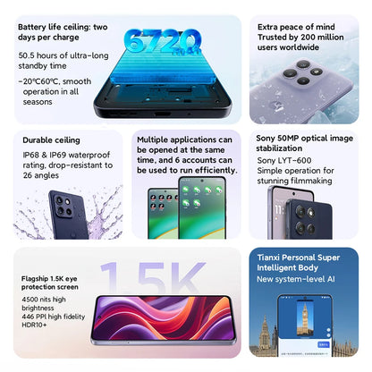 Motorola Moto G100 Pro SmartPhone Global ROM Dimensity 7300 6.7-inch 1.5K pOLED 120Hz Display 50MP Camera 6720mAh Cellphone