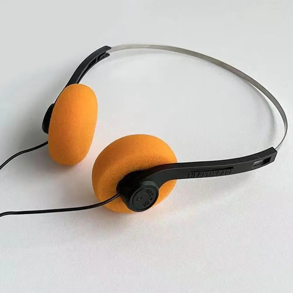 Headphone Music Mp3 Walkman Retro Feelings Portable Wired Small Headphones Sports Fashion Photo Props
