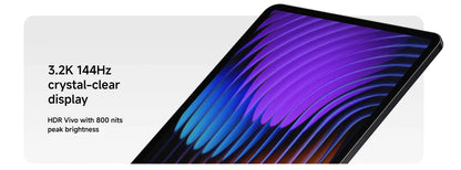 Global Version Xiaomi Pad 7 11.2 'Xiaomi HyperAI 144Hz 3.2K Display Snapdragon 7 + Gen 3 Octa core Processor 45W 8850mAh Battery