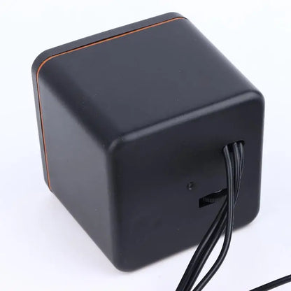 【SSummer10】Computer Speakers Stereo Microphone Audio PC Speaker USB Wired With LED Light For Desktop Computers PC Laptops【SS】