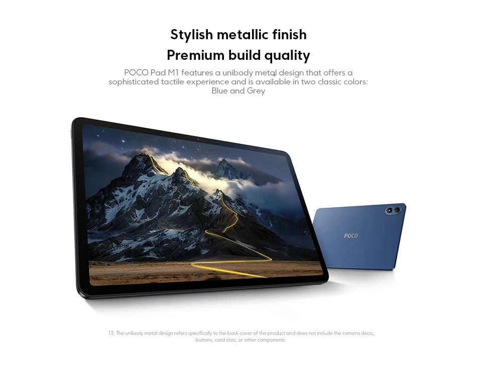 POCO Pad M1 Global Version 12.1" 2.5K crystal-clear display 12000mAh Snapdragon 7s Gen 4 Tablet