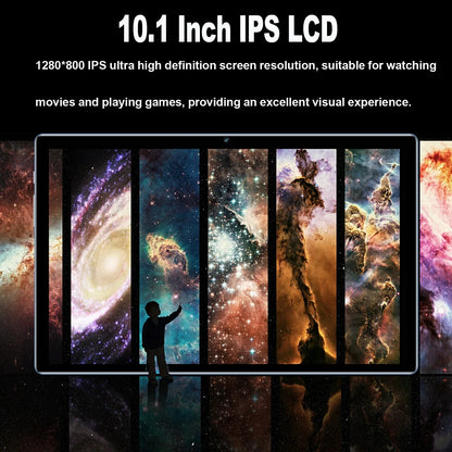 New 10.1 Inch Android 13 Tablet PC 4GB RAM 64GB ROM Dual Cameras Octa Core Dual SIM 3G Phone Call BT Wi-Fi Tablets