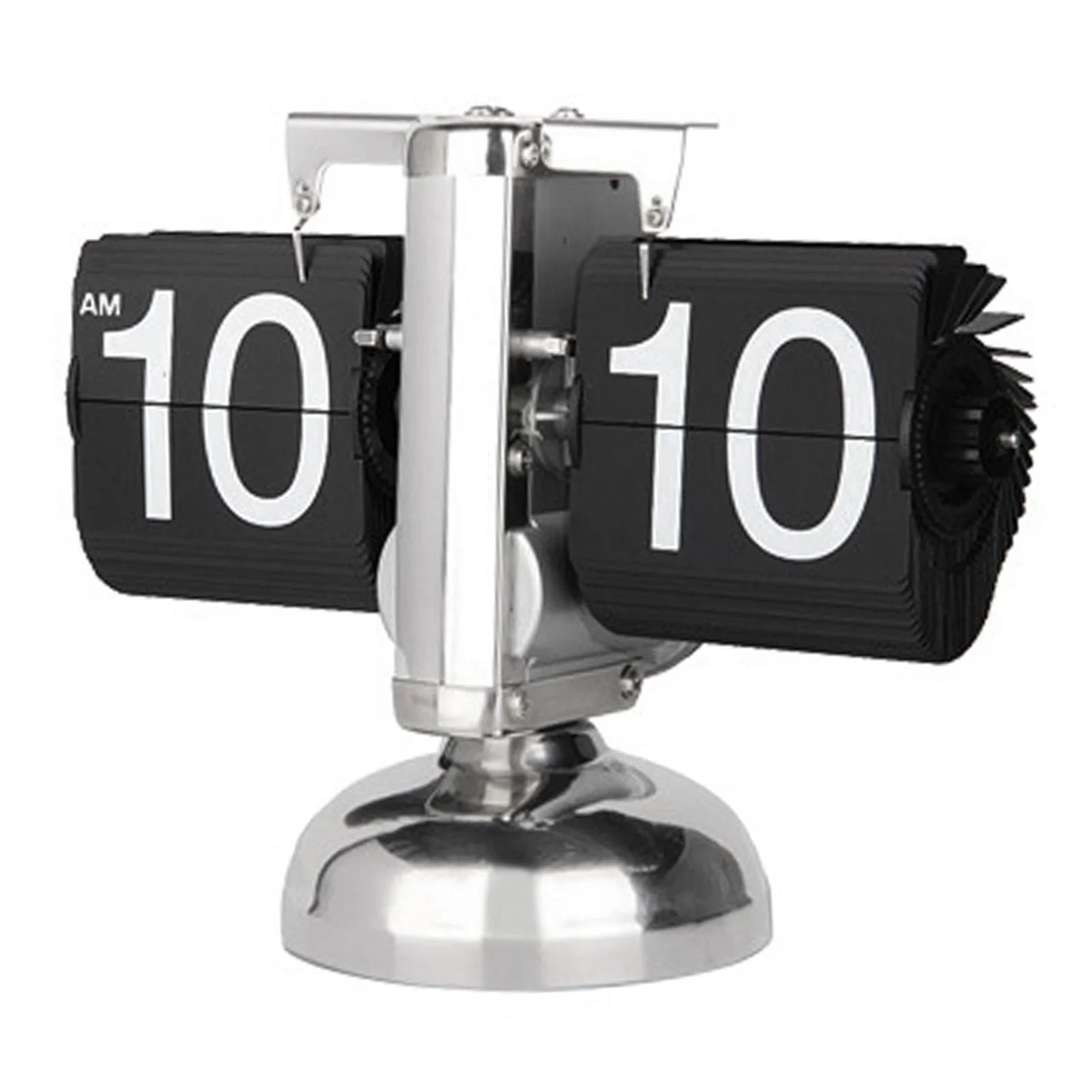 Clock Digital  Down Clock Retro Minimalist Single Foot Mechanical Auto  Clock Desk Clock for Home Livingroom Decor