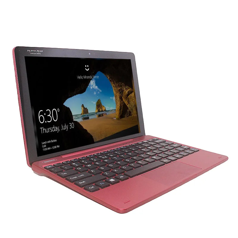 10.1 INCH Remax 2GB RAM 32GB ROM 64 Bit Windows 10 Tablet PC 2 in1 With Keyboard X5-Z8350 Quad-Core WIFI Dual Camera Office