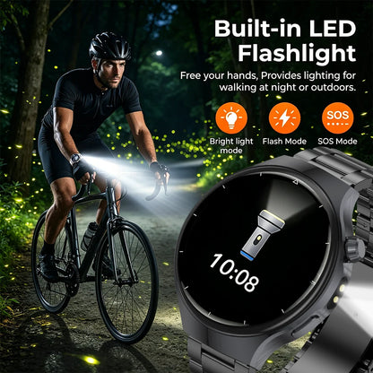 New smartwatch 2026-1.7-inch HD screen, 1000 mah battery, information alert function, multiple sports modes
