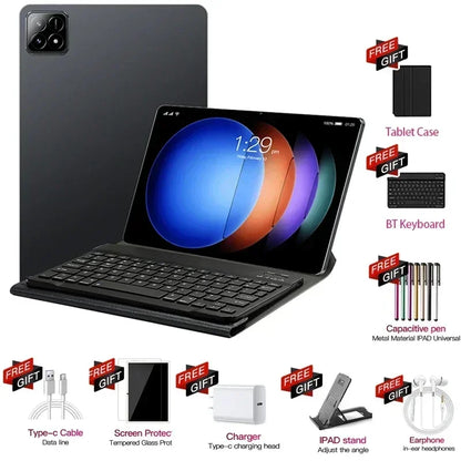 Global Version NEW Original Pad 6S Pro Tablet 11inch HD 4K Android 14 16GB+1T 20000mAh 5G Dual SIM Bluetooth WiFi GPS Tablet