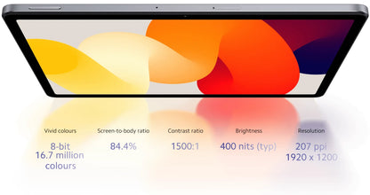 UK Version Xiaomi Redmi Pad SE 8.7 inch Mi Tablet 90Hz Display 6650mAh MTK Helio G85 Dual speakers Dolby Atmos