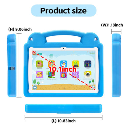 Kids Tablet 10.1inch for Kids 8GB 64GB Toddler with Shockproof Case, Android 15 Tablet with Octa-Core 1TB Expand 5000mAh Battery