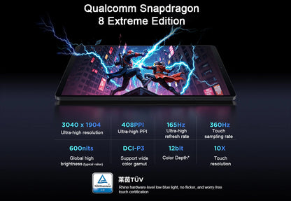 Original Lenovo Legion Y700 4th Gaming Tablet CN Version Snapdragon 8 Elite 8.8-inch 3K 165Hz Display 7600mAh Android 15 Pad PC