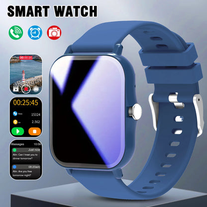 Smart Watch, Wireless Call/Dial, Multi-Sport Mode, Multiple APP Reminders, Suitable for Men and Women, Compatible with IPhone/An