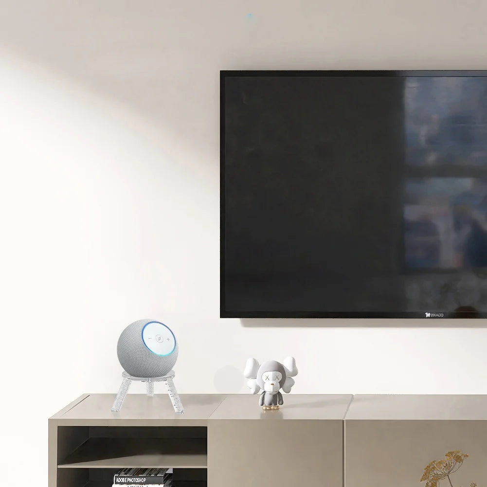 Speaker Desktop Bracket For Echo Dot Max For Echo Studio Sleek & Stylish Audio Riser Stand Holder Spearker Accessories ﻿