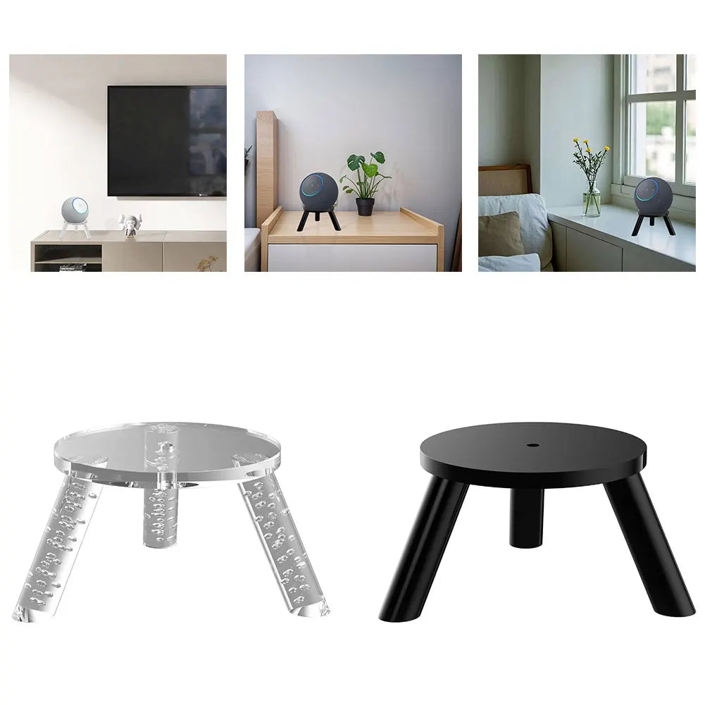 Speaker Desktop Bracket For Echo Dot Max For Echo Studio Sleek & Stylish Audio Riser Stand Holder Spearker Accessories ﻿