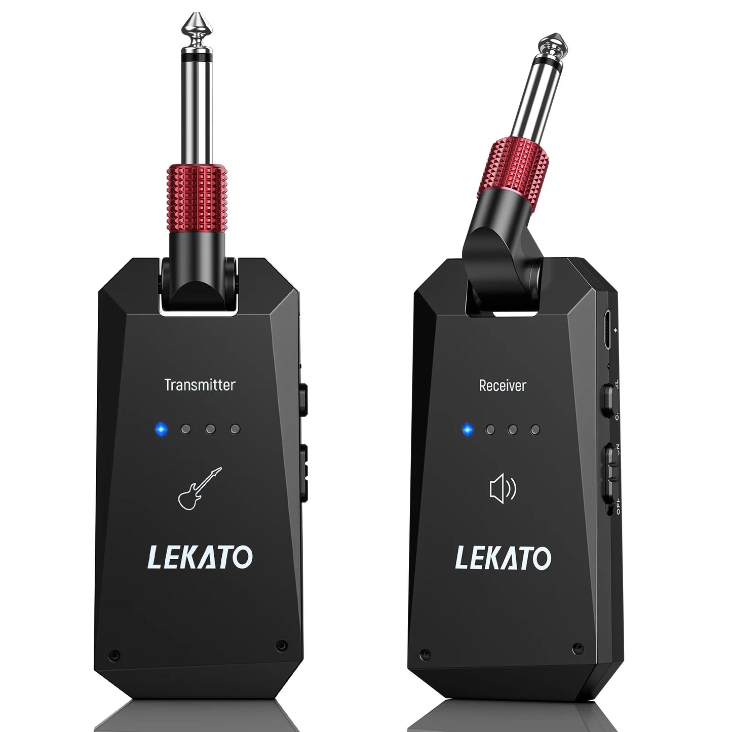 K380S Microphone Bundle Lapel Mic Microphone Video Mic UHF Handheld Wireless Microphone Mic 2 Mic & 1 Receiver For Family KTV