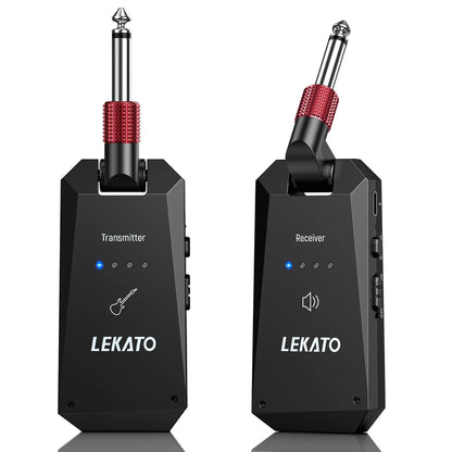 K380S Microphone Bundle Lapel Mic Microphone Video Mic UHF Handheld Wireless Microphone Mic 2 Mic & 1 Receiver For Family KTV