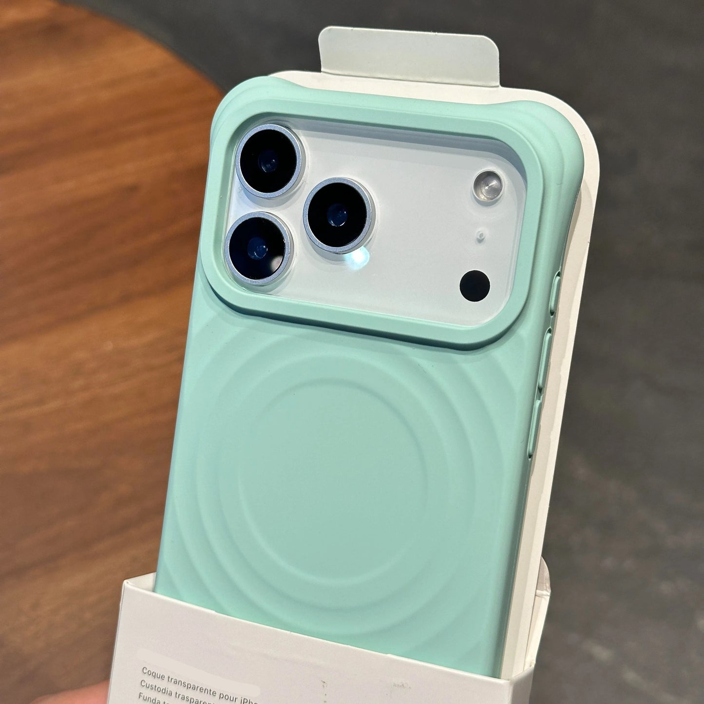 New Liquid Silicone Ripples Magnetic For MagSafe Phone case for iPhone 17 Air 16 15 14 13 Plus 12 Pro Max Corrugated Soft Cover