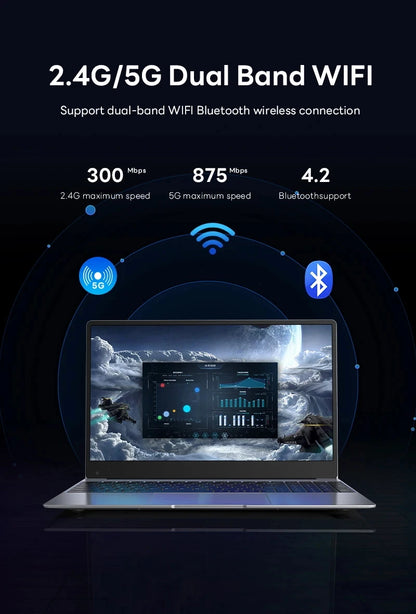14.1" Windows 11 Laptop Intel Core i9 10980HK 4K HD Screen 16GB RAM 1TB 2TB SSD Gaming laptops PC Office Portable Computer Game