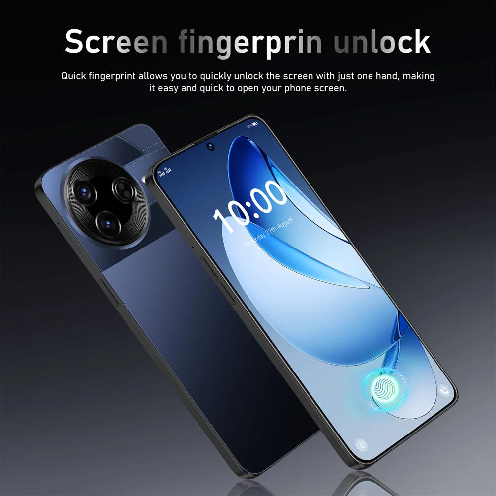 New F7 Ultra Original Smartphone 7.3inch 5G Cell Phone 7800mAh Android 15  Dual SIM Card Cellphones Global Version Mobile Phones