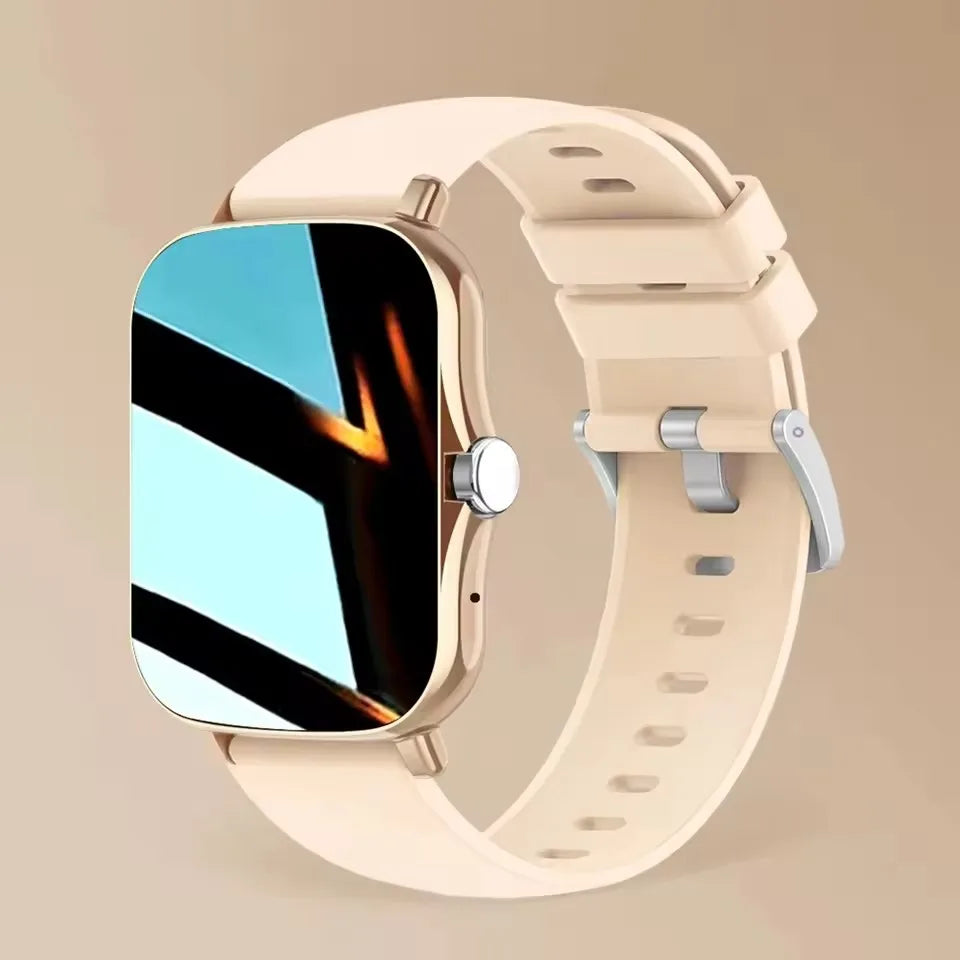 Smart Watch 1.83" Hd Screen Bluetooth Call Heart Rate Blood Oxygen Health Monitor Sports Smartwatch Women Men Holiday Gifts New