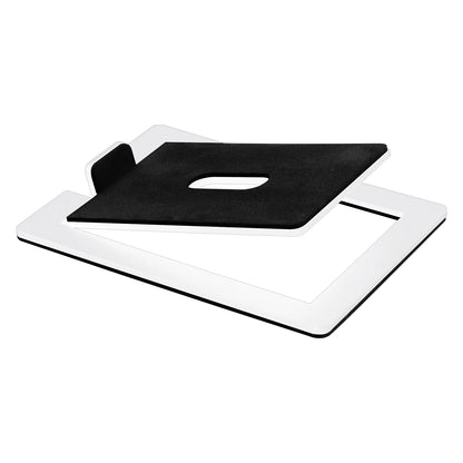 Speaker Support Base is Made of Carbon Steel For Tabletop Speaker Bottom Stand with Shock Absorption and Enhanced Sound Quality