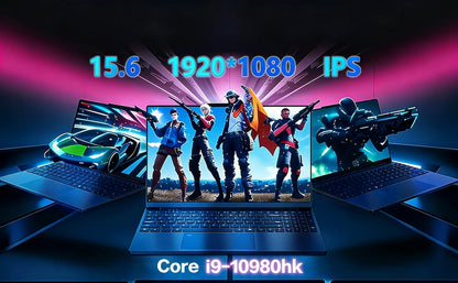 Core i9-10980HK Laptop 16GB RAM 1TB/2TB SSD Backlit Keyboard Fingerprint Unlocking Function Gaming and Business Dual Use Laptop