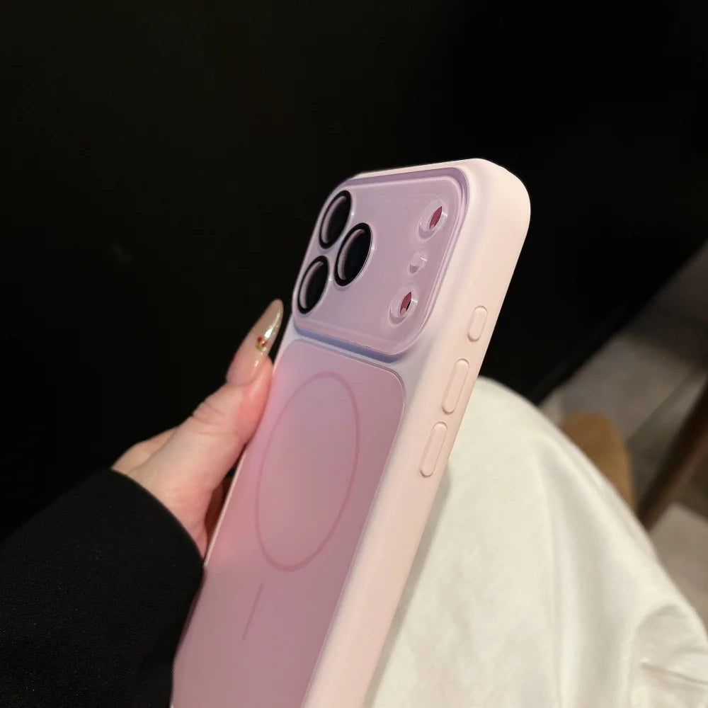 Liquid Silicone Instantly Transforms into for iPhone 17 Series Cases for iPhone 17 Pro Max 16 15 14 13 Pro Max Magnetic Cover