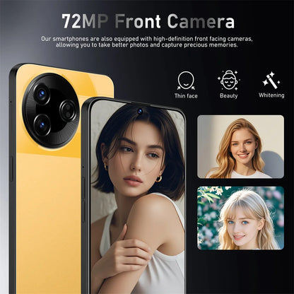 New F7 Ultra Original Smartphone 7.3inch 5G Cell Phone 7800mAh Android 15  Dual SIM Card Cellphones Global Version Mobile Phones