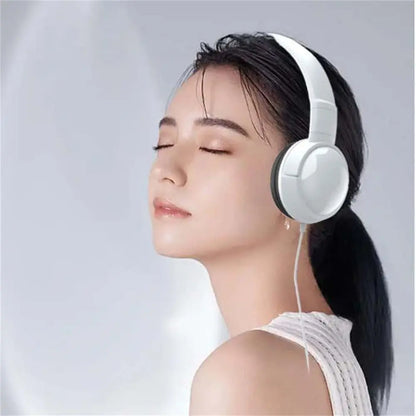 Music Earbuds Over Ear Wierd Headphones HiFi Stereo Music Stereo 3.5mm Headset Adjustable Audio Bass Macaron Headphone Tablet