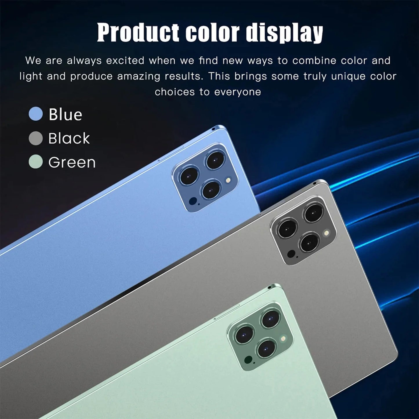 New 10.1 Inch Tablet Android 13, 4GB RAM 64GB ROM, 1TB Expand, Dual SIM, Dual Cameras, 6000MAH Battery, Children's Gift Tablets