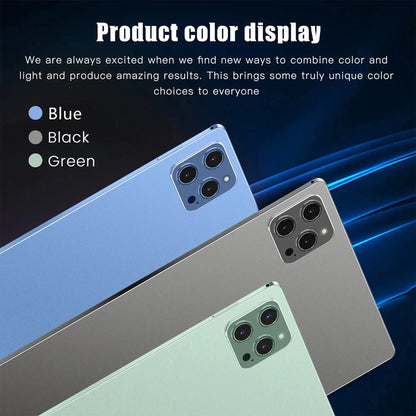 New 10.1 Inch Tablet Android 13, 4GB RAM 64GB ROM, 1TB Expand, Dual SIM, Dual Cameras, 6000MAH Battery, Children's Gift Tablets