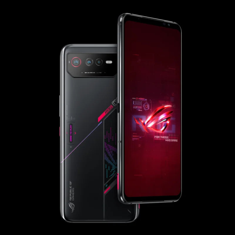 ASUS-ROG 6 Gaming Phone, Global Version, 5G, Snapdragon 8+ Gen 1, 6.78 '', 165Hz AMOLED, 65W, 6000mAh, NFC