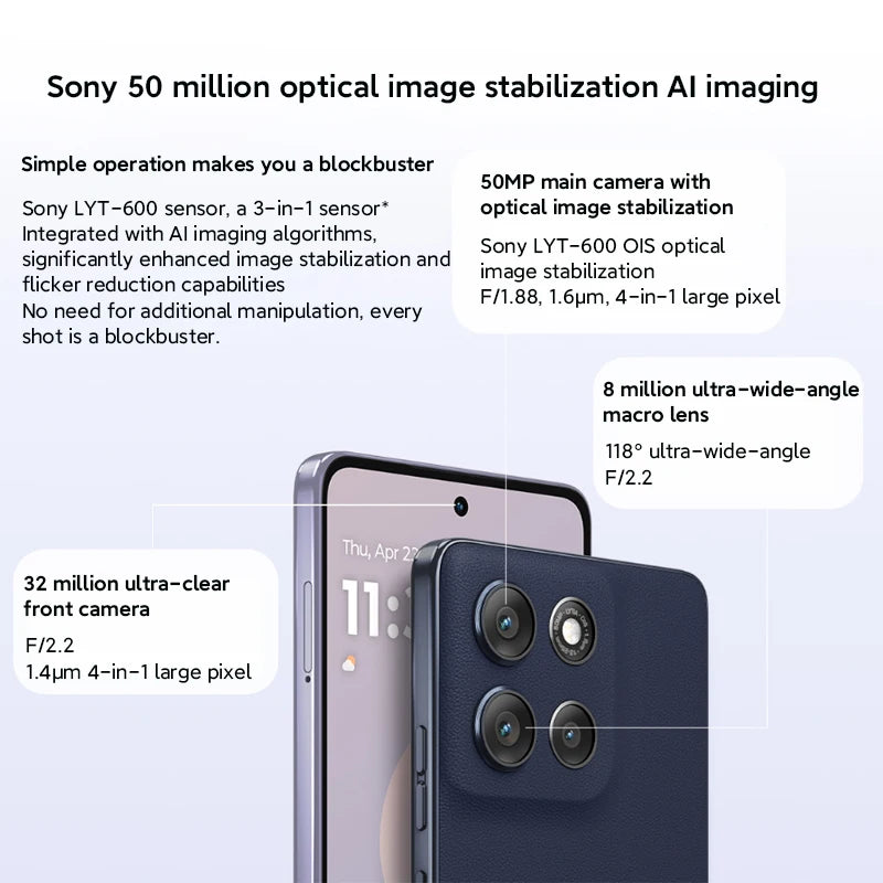 Motorola Moto G100 Pro SmartPhone Global ROM Dimensity 7300 6.7-inch 1.5K pOLED 120Hz Display 50MP Camera 6720mAh Cellphone