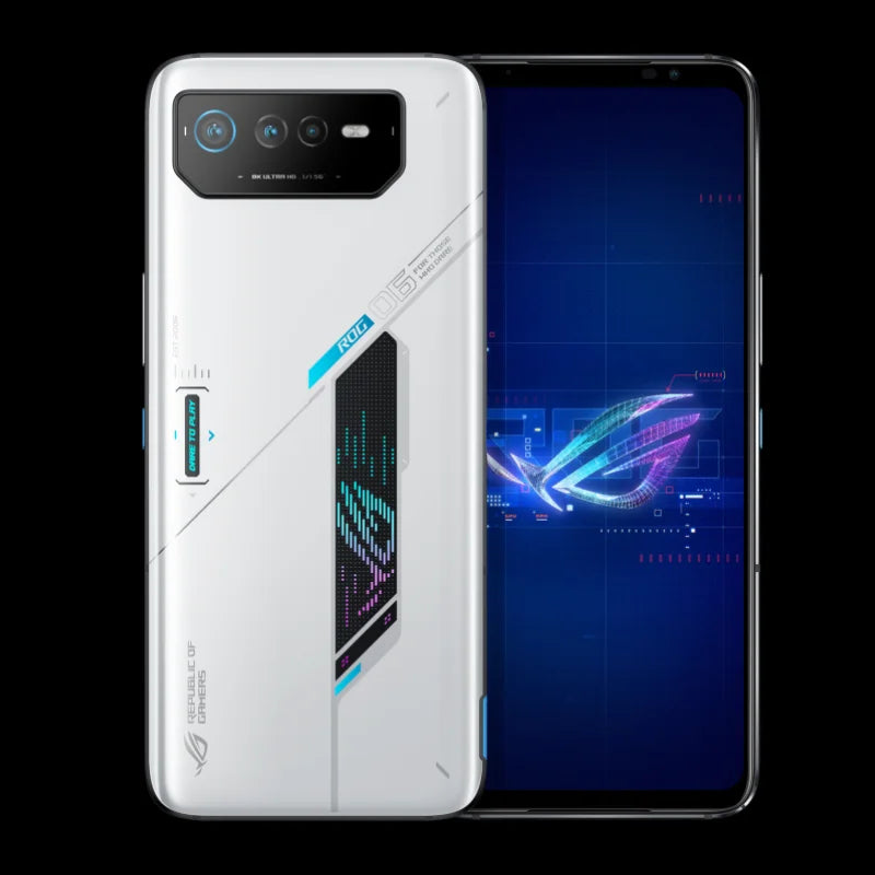 ASUS-ROG 6 Gaming Phone, Global Version, 5G, Snapdragon 8+ Gen 1, 6.78 '', 165Hz AMOLED, 65W, 6000mAh, NFC